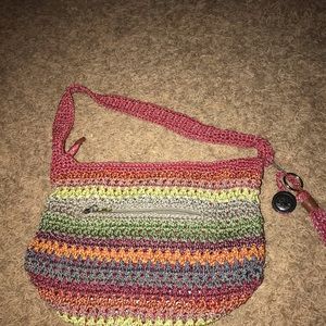 The sak crochet purse